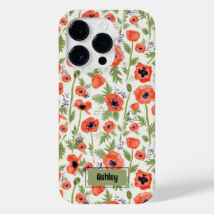 Blommönster för Orange av paket