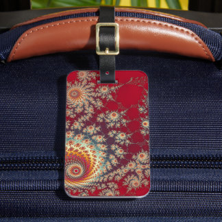 Blommönster för uppringning bagagebricka