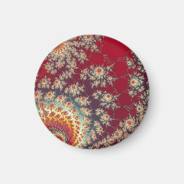 Blommönster för uppringning magnet