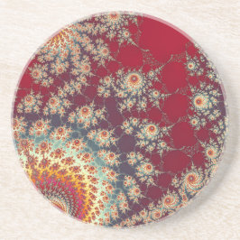 Blommönster för uppringning underlägg