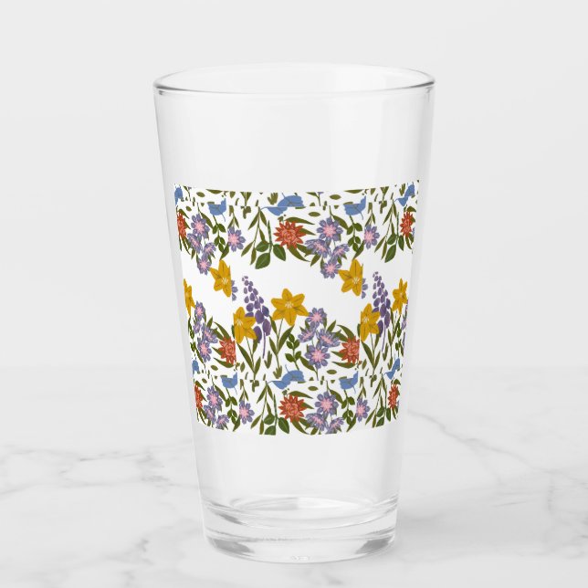 Blommönster Glaskopp (Framsida)