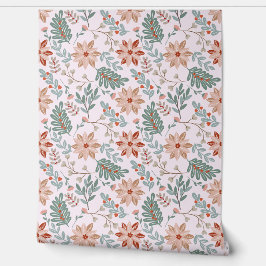 Blommönster i boho stil