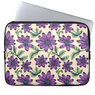 BLOMMÖNSTER I LAPTOP FODRAL