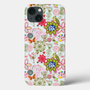 Blommönster i retro stil 2