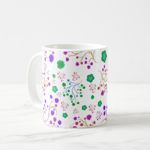 Blommönster Kaffemugg