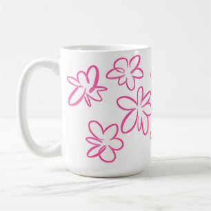 Blommönster Kaffemugg