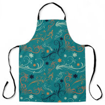 Blommönster Kitchen Stil Apron