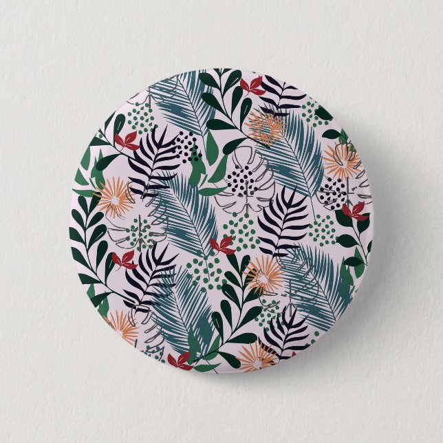 Blommönster-knapp Knapp (Framsida)