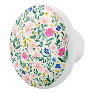Blommönster Knopp