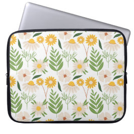 Blommönster Laptop Fodral