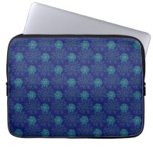Blommönster Laptop sleeve
