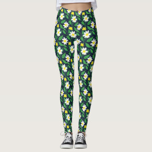 Blommönster Leggings