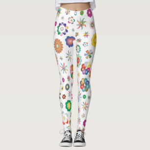 Blommönster Leggings