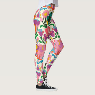 Blommönster Leggings