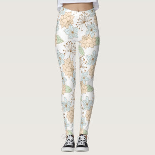 Blommönster Leggings