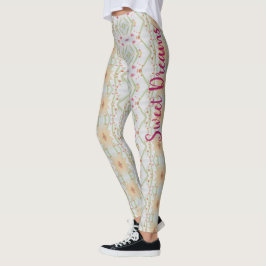Blommönster Leggings