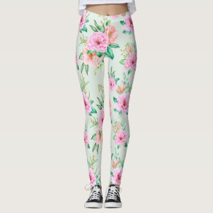Blommönster Leggings