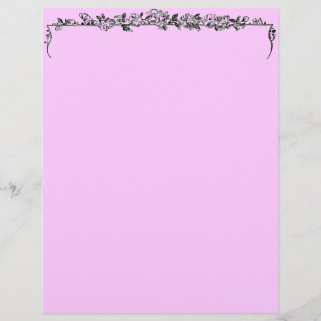 Blommönster Letterhead (Framsida)
