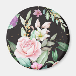 Blommönster Magnet