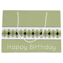 Blommönster med Grönt