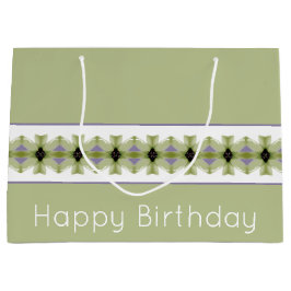 Blommönster med Grönt