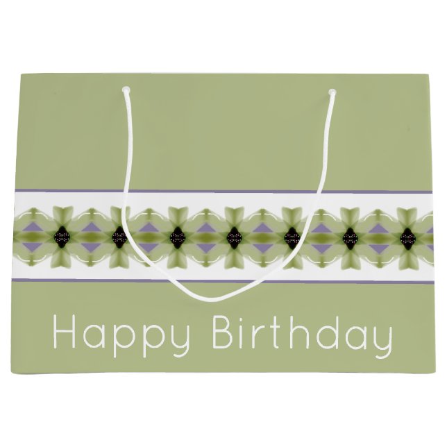 Blommönster med Grönt (Framsidan)