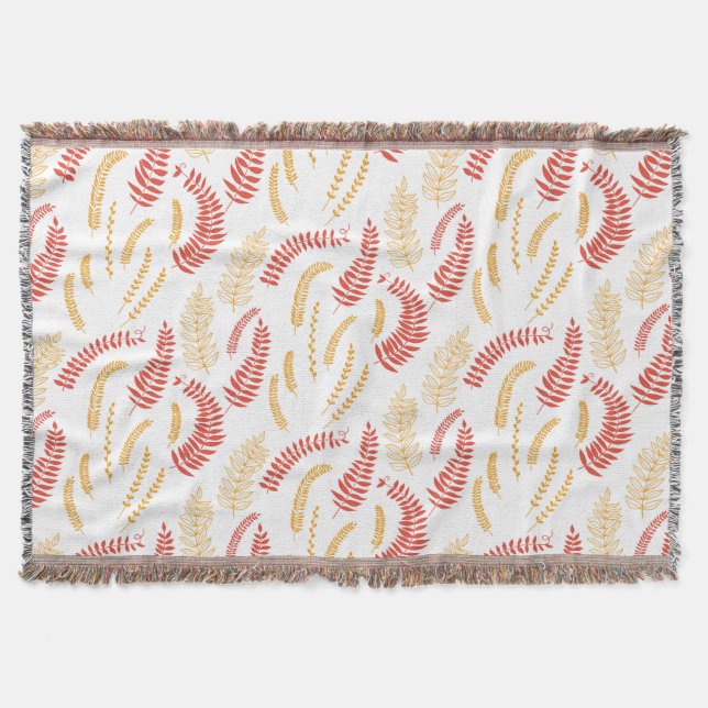 Blommönster Mysfilt (Framsidan)