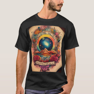 Blommönster på Tshirts