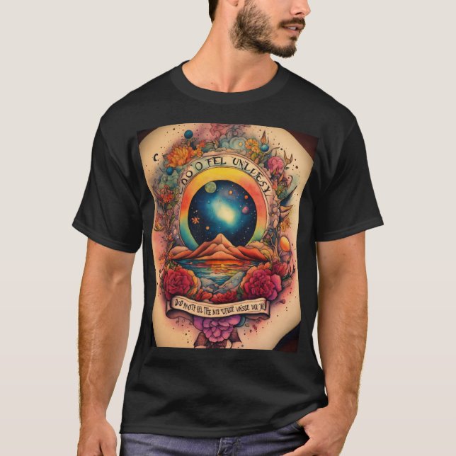 Blommönster på Tshirts (Framsida)