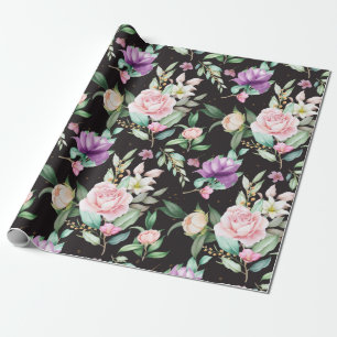 Blommönster Presentpapper