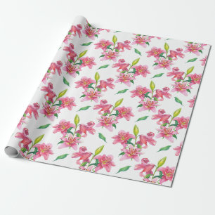 Blommönster Presentpapper
