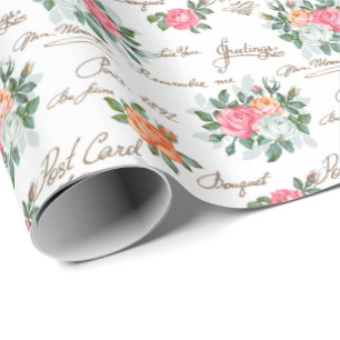 Blommönster Presentpapper