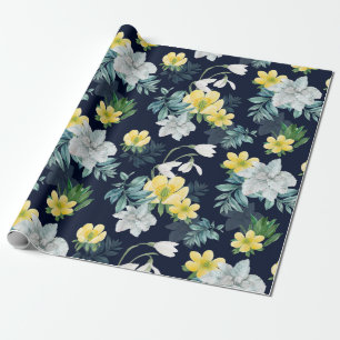 Blommönster Presentpapper