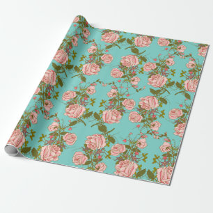 Blommönster Presentpapper