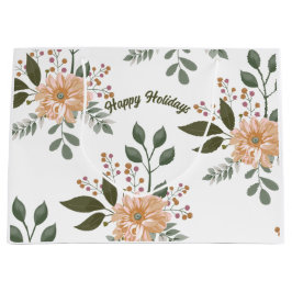 Blommönster - presentpåse