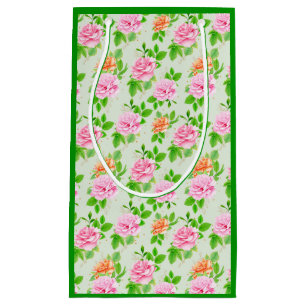 Blommönster Rosa Rosor