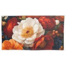 Blommönster Single Kung