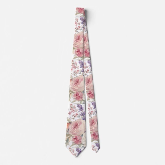 blommönster slips (Framsida)