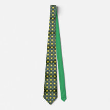 Blommönster Tie