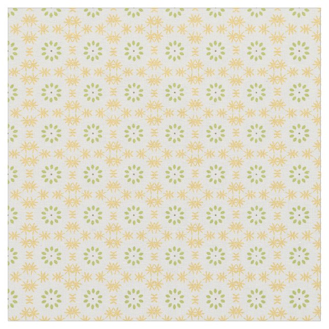 Blommönster Tyg (Närbild)