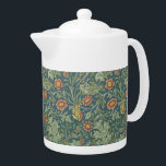 Blommönster William Morris Grönt Rosa<br><div class="desc">Det vackra Blommönstret William Morris Grönt Rosa Tekanna - Den här produkten är förskönad av ett vackert, djärvt blommönster skapat av populära, 1800-talet, brittisk textildesigner och tillverkare, William Morris, som levde under Victorian-eran. Morris bidrog i hög grad till återupplivandet av traditionell brittisk textilkonst och produktionsmetoder och erkänns som ett av...</div>
