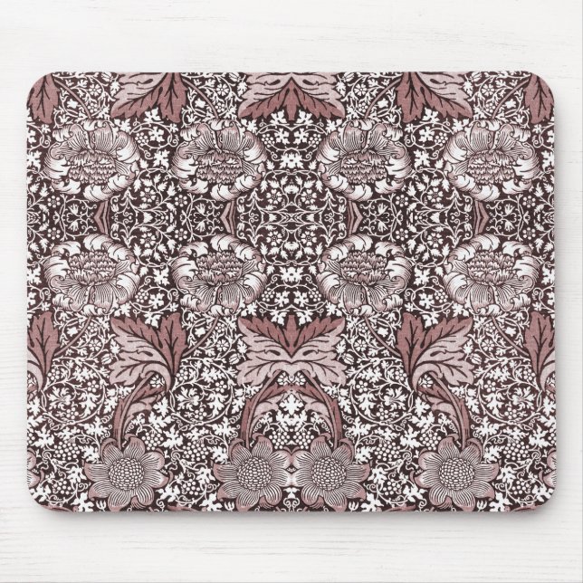 Blommönster - William Morris Mouse Pad Musmatta (Framsidan)