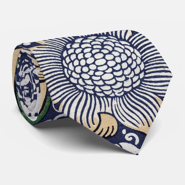 Blommönster - William Morris Neck Tie Slips (Rullad)