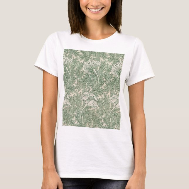 Blommönster, William Morris T Shirt (Framsida)