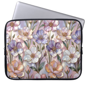 Blommönstrad laptopsleeve Blommönster Laptop Fodral