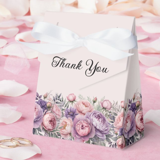 Blommönstret anpassningsbar adorterat med mjuk pas presentaskar (Bröllop)