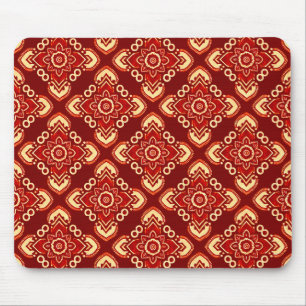 Blommönstret Boho Chic Vintage Musmatta