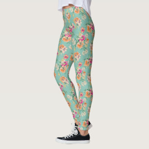 Blommönstret BrightStor Sketch Leggings