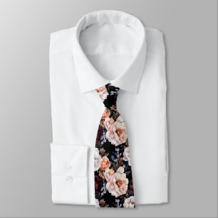Blommönstret Burgundy Peonies Slips