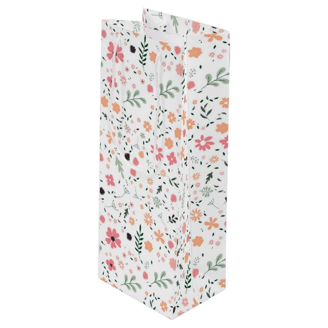 Blommönstret Cute Autumn Colorful Illustrated (Framsidan Vinklad)